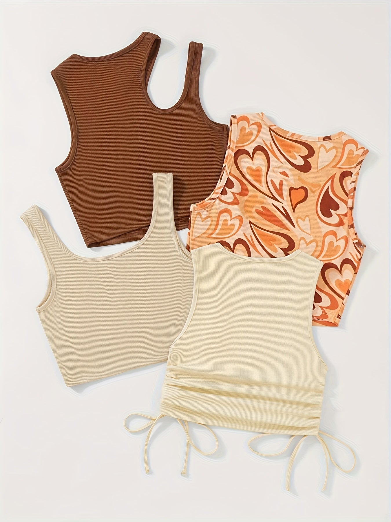 Targeted Development Girl's Vest 4pcs Set